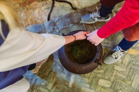 Bei den Sommerferienspielen der Wewelsburg dreht sich alles ums Trinken und Essen